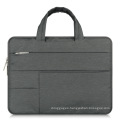 multi-pockets business hand bag computer sleeve bag